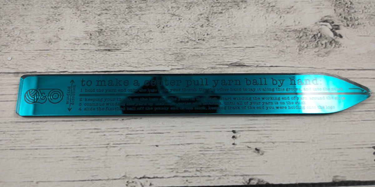 Center Pull Yarn Ball Winding Tool Branded Acrylic katrinkles