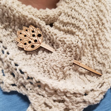 Shawl Sticks - Custom - Acrylic & Wood