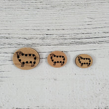 Stitchable Sheep Buttons
