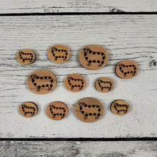 Stitchable Sheep Buttons
