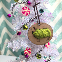 Stitchable Sheep Ornament