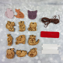 Catvent 2025 - 12 Days of Stitchable Cat Ornaments Kit