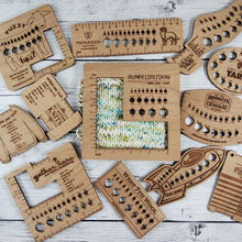 Needle Gauge or Wraps Per Inch Tool - Custom - Wood
