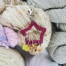 2026 Holiday Collection - Star Stitch Marker Holder Bag Charm