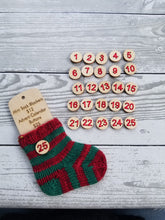 Advent Calendar Number Button Set