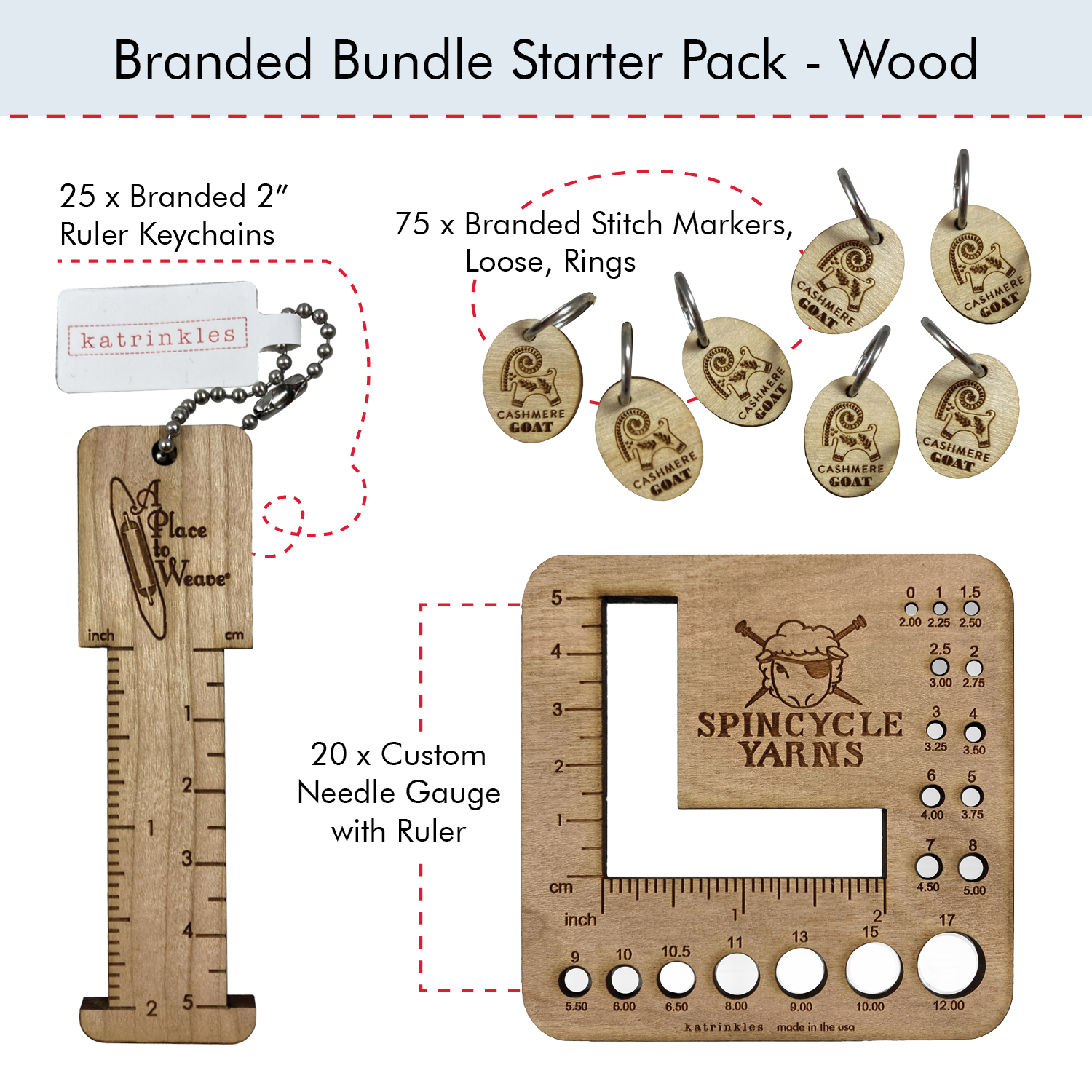 Wholesale Branded Starter Bundle - Wood – katrinkles - wholesale