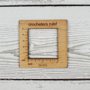2" Gauge Swatch Rulers