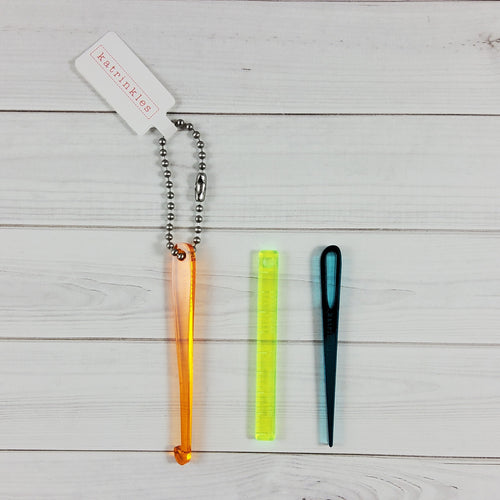 Fix It Keychain Loop - Acrylic or Wood - Custom