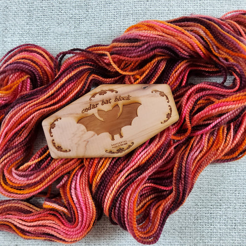 Halloween Collection 2025 - Cedar Bat Block