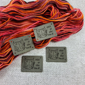 2025 Halloween Collection - This is the back "Backside" Tags - Gargoyle Edition - Card of 4