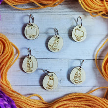 Yarn Ghosts Stitch Marker Set - Halloween Collection 2026