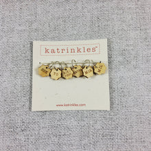 Increase / Decrease Stitch Marker Set - Wood