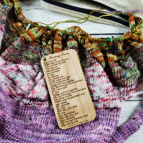 Knitting Terms Tool