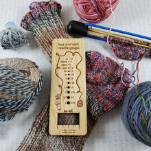 Lace & Sock Needle Gauge