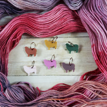 Mother Flocking Sheep Stitch Markers