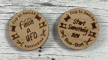 Flip Coin- Double Sided - Custom