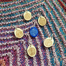 Stylized Yarn Ball Stitch Marker Set