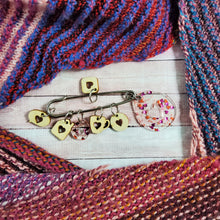 Valentine's Day Stitch Marker Holder Pin Bag Charm