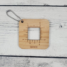 1" Gauge Swatch Ruler Mini Tool