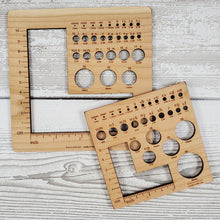 2" and 4" Universal Knitting Needle & Crochet Hook Gauge