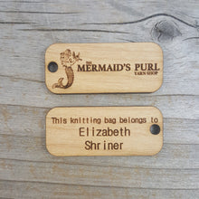 Logo Project Bag ID Tags - Custom