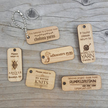 Logo Project Bag ID Tags - Custom