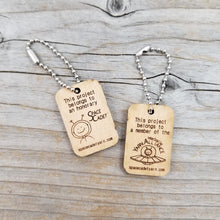 Logo Project Bag ID Tags - Custom