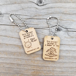 Logo Project Bag ID Tags - Custom