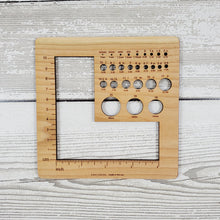 2" and 4" Universal Knitting Needle & Crochet Hook Gauge