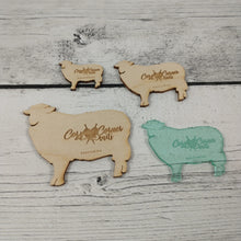 Sheep Bobbins - Wood