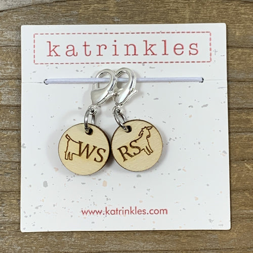 RS / WS Progress Keepers - Card of 2 - Custom - Wood