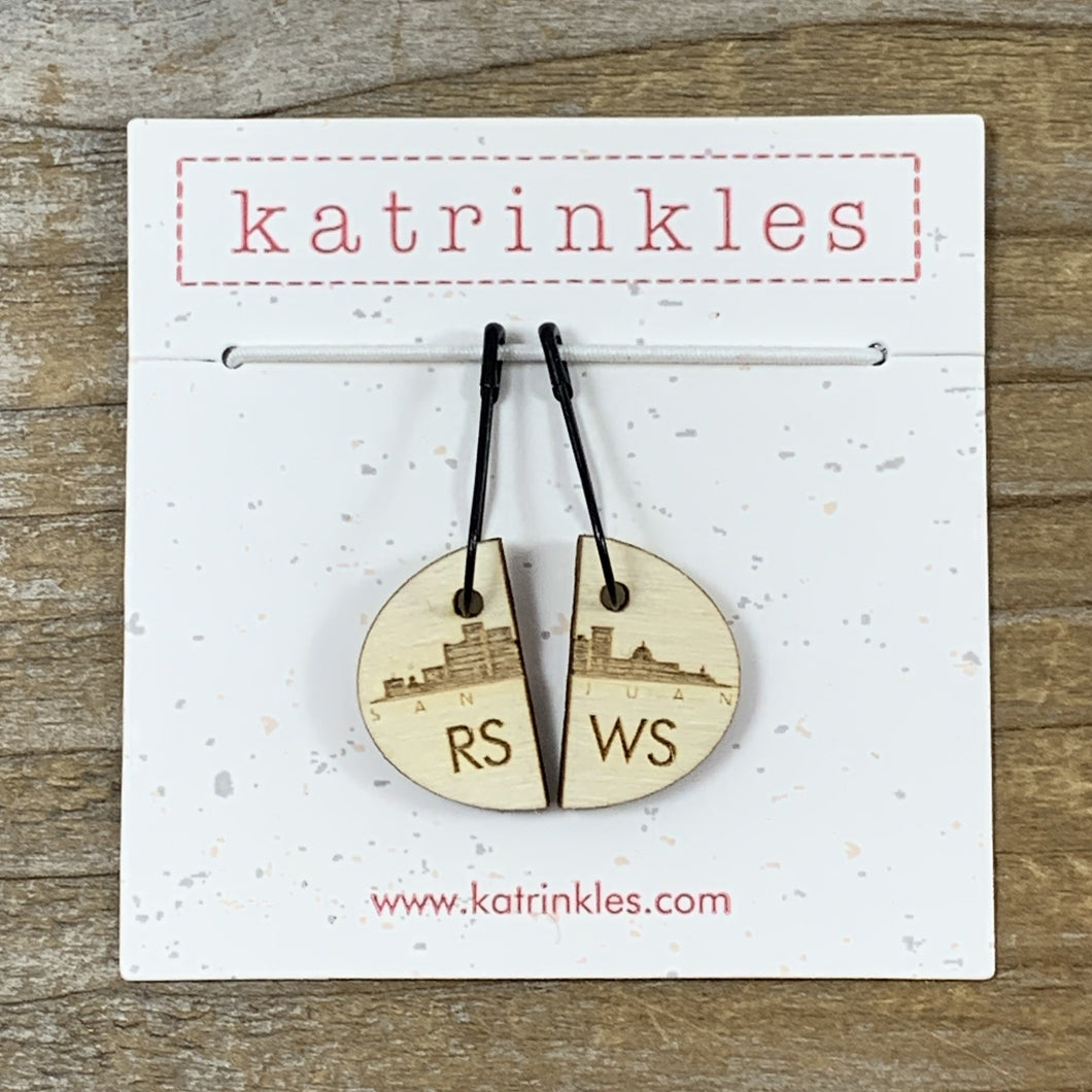 RS / WS Progress Keepers - Card of 2 - Custom - Wood