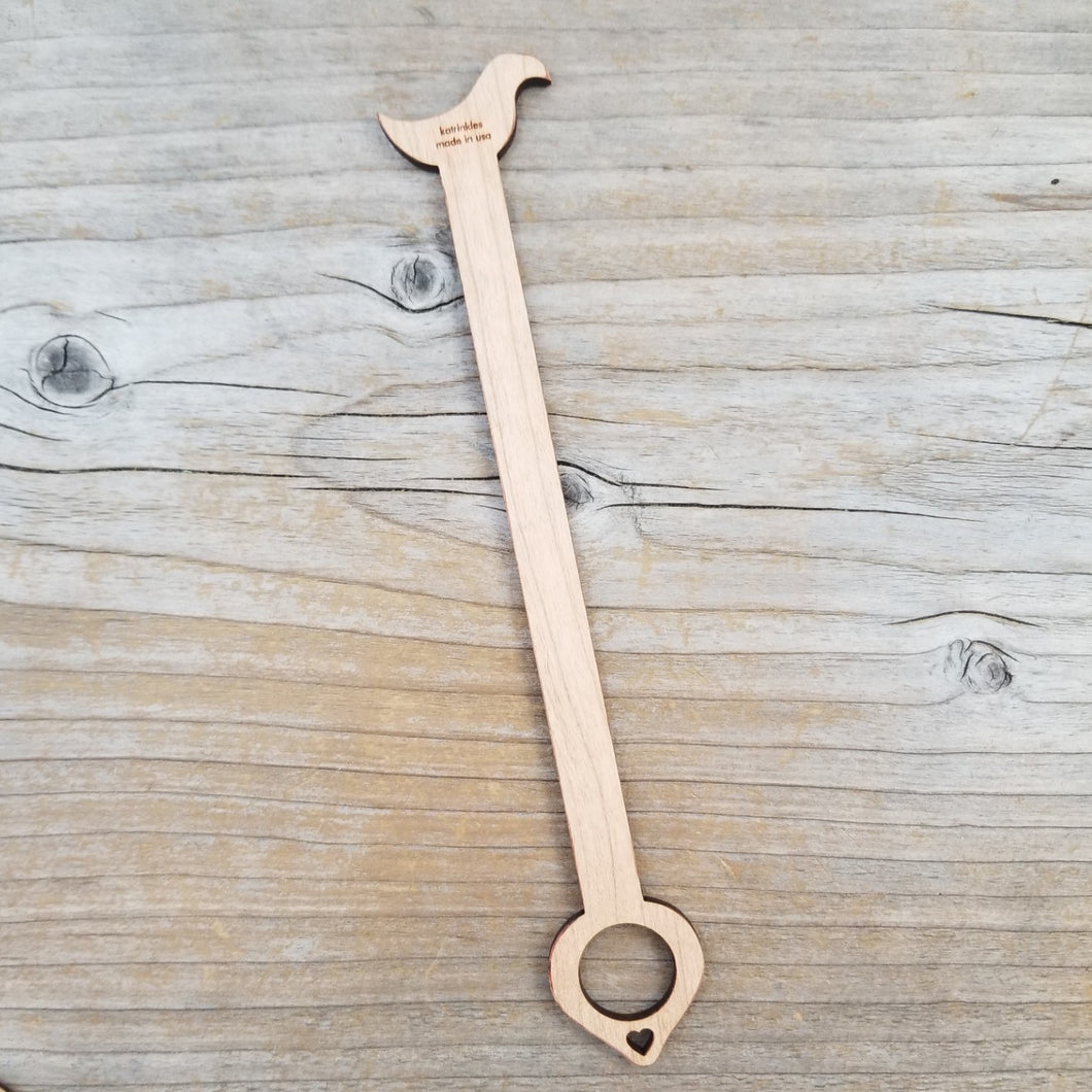 Ring Distaff for Spinning