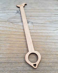 Ring Distaff for Spinning