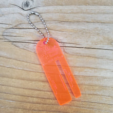 1" Tassel Maker Key Chain - Branded - Acrylic