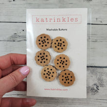 Flower Stitchable Buttons