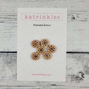 Flower Stitchable Buttons