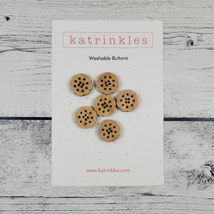 Flower Stitchable Buttons