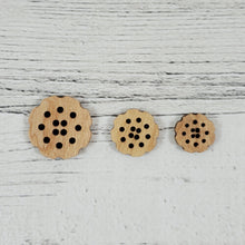 Flower Stitchable Buttons