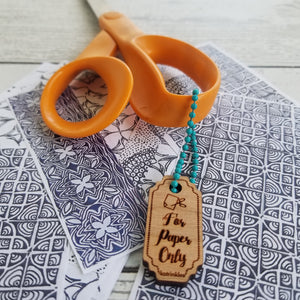 Scissor Tags - Double Sided - Branded