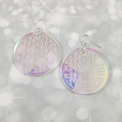 Knit Earrings - Acrylic