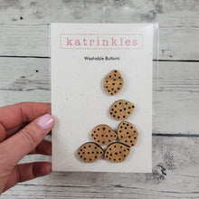 Leaf Stitchable Buttons