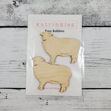 Sheep Bobbins - Wood