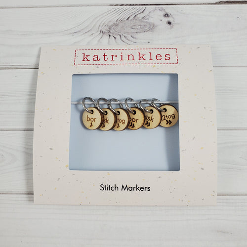 Sock Instruction Stitch Marker Set
