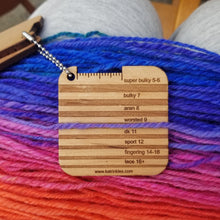 WPI Yarn Gauge with Lines Mini Tool