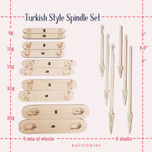 Cross Arm (Turkish Style) Spindle Set