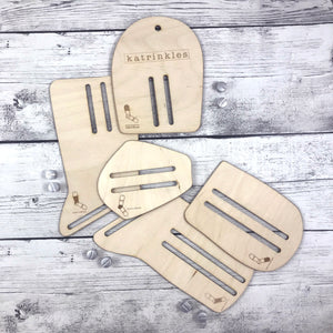 Adjustable Sock Blockers - Pair - Acrylic or Wood